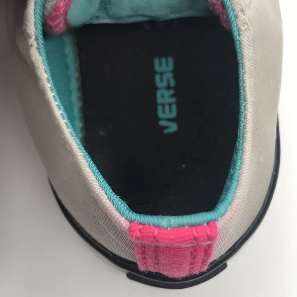 Converse All Star Gray, Black and Pink Sneakers